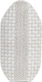 Vaas DKD Home Decor 18 x 8 x 36 cm Wit Hars Modern