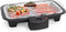 Tristar BQ-2813 - Elektrische BBQ - Rookarm 2000W 38x22 cm - Zwart