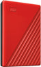 WD My Passport - Externe HDD - 4TB - Rood (2024)