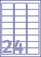 Avery L7159-100 adreslabels