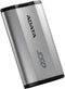 Adata SD810 - Externe SSD 500GB - USB 3.2 Gen2x2 2000MB/s Zilver