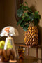 Light&living Vaas deco 32x31x44 cm PALATIK keramiek cognac bruin
