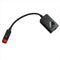 Lenovo 04X6435 - Ethernet Expansion Cable - RJ45 + mini-USB - Zwart