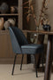 BePureHome Vogue Eetkamerstoel - Fluweel - Teal - 83x50x61