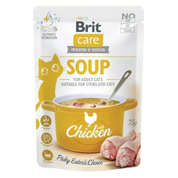 Snack for Cats Brit Care Soup Kip