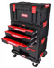 Qbrick System Pro Drawer - Workshop Gereedschapswagen - Modulair Design - Zwart - 52.5x34.5x88.5 cm