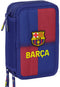 Safta FC Barcelona - Gevuld etui Winner - 37 stuks - 19.5 x 12.5 x 5.5 cm - Blauw Rood