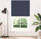 vidaXL - Rolgordijn - verduisterend - 120x230 - cm - stofbreedte - 116,6 - cm - blauw