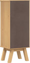vidaXL - Badkameropbergrek - 'Olden'35x30x90 - cm - Massief - Houten - Grenen