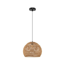 Coast Hanglamp - Geweven - Papier - Riet - Bohemian - Verstelbaar - E27 - Plafondlamp