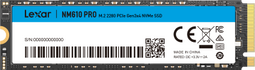 Lexar NM610 Pro - SSD M.2 1TB - PCIe 3.0 x4 - NVMe 1.4