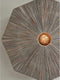 GOOD&MOJO Plafonniere Panama - Donker grijs - 65x65x7cm - Scandinavisch
