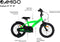 AMIGO Explorer Jongensfiets 16 Inch - Kinderfiets voor 4 tot 6 Jaar - 100-115 cm - Groen/Zwart