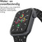 imoshion Sport⁺ bandje - Geschikt voor Apple Watch 1, 2, 3, 4, 5, 6, 7, 8, 9, 10, SE, Ultra (2) - 44/45/46/49 mm - Zwart - S/M