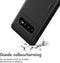 imoshion Hoesje Geschikt voor Samsung Galaxy S10 Plus Hoesje - Ruimte voor 2 pasjes - imoshion Backcover met pasjeshouder - Zwart