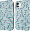 iMoshion Hoesje Geschikt voor iPhone 11 Hoesje Met Pasjeshouder - iMoshion Design Bookcase smartphone - Blauw / Blue Flowers