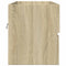 vidaXL - Wastafelkast - 90x38,5x45 - cm - spaanplaat - sonoma - eikenkleurig