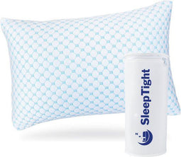 Sleeptight Hoofdkussen - Verstelbaar Traagschuim Slaapkussen - Ergonomisch 70x50x16cm - Wit