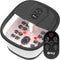 Brixy MZD-22Y - Voetenbad - 16 handmatige Shiatsu-massagerollers - Zwart