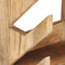 vidaXL - Wandskateboardhouder - 25x20x30 - cm - massief - mangohout