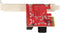 Startech.com 6P6G-PCIE-SATA-CARD - SATA PCIe Uitbreidingskaart - 6x SATA-600 - Goud Rood