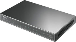 TP-Link TL-SG1210P V1 - Unmanaged Switch - 9x Gigabit Ethernet Poorten - 8x PoE+ (802.3at) - PoE-budget 63W