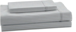 Set beddengoed Alexandra House Living Satén Parelgrijs Bed van 150 4 Onderdelen