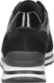 Gabor 76.524.97 - Dames Sneakers - Suède - H-leest - Zwart - Maat 39