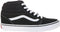 Vans YT Ward Hi - Hoge sneakers - Suede/Canvas - Black/White - Maat 38