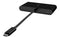 Belkin AVC004BTBK - USB-C Multimedia- en Oplaadadapter - 4 Poorten 100 W - Zwart