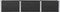 vidaXL - Plantenbak - verhoogd - 300x50x54 - cm - HKC - grijs
