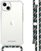 imoshion Hoesje Geschikt voor iPhone 14 Plus Hoesje Met Koord - imoshion Backcover met koord - Transparant