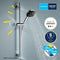 GROHE Vitalio Comfort 110 Douchestangset - Ø 11 cm - 2 Straalsoorten - Chroom