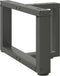 vidaXL - Salontafelpoten - 2 - st - T-vormig - 40x25x(30-31) - cm - staal - antraciet