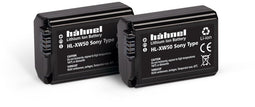 Hähnel HL-XW50 - Li-Ion camera-accu - Vervanger Sony NP-FW50 - Zwart (2 stuks)