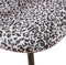 WOOOD Noortje Eetkamerstoel - Polyester - Panterprint - Set van 2