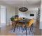 House Nordic Middelfart Eetkamerstoel Velvet Geel - Set van 2