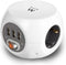 Ewent EW3939 - Power Block stekkerdoos - 3 stopcontacten en 3 USB-poorten - 1,5m kabel