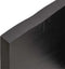 vidaXL - Wastafelblad - 60x40x(2-4) - cm - behandeld - massief - hout - donkerbruin