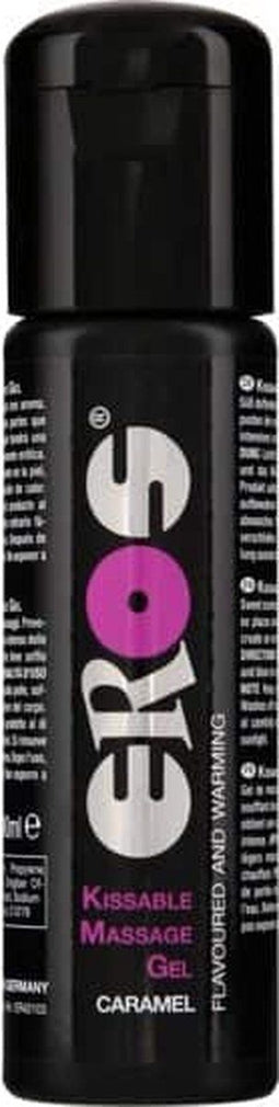 Eros Pleasure Kissable Massage Gel Caramel - 100ml - Glijmiddel
