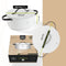 BE Living - Essentiële Braadpan - Ø 28 cm - PFAS vrij - Keramisch - Wit
