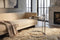 Feel Home Eileen - Verstelbare salontafel - Ø52cm - RVS frame en glazen blad