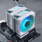Jonsbo CR-3000 - CPU-koeler - 260W TDP 7 heatpipes ARGB - Wit