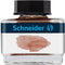 Schneider inktpotje - inhoud 15ml - pastel Cognac - S-6937