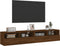 vidaXL - Tv-wandmeubels - 2 - st - 80x30x30 - cm - bewerkt - hout - bruin - eikenkleur