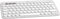 Logitech Pebble K380s - Draadloos Toetsenbord - Qwertz DE - Wit