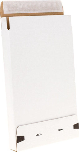 Brievenbusdoosjes 166 x 26 x 250 mm (a5+ formaat) wit zelfklevende sluiting | 25 stuks