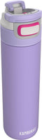 Kambukka Elton geïsoleerde waterfles 600ml - Digital Lavender met 3-in-1 lid en makkelijke reiniging