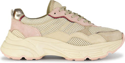 PS Poelman TOKIO - Dames Sneakers - Chunky - Beige Multi - Maat 36