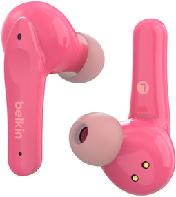 Belkin Soundform Nano - Hoofdtelefoon - Draadloos Bluetooth - Roze